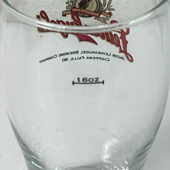 Leinenkugels Beer Glass Pint Maiden Head Logo 16 oz Tulip Chippewa Falls WI - Picture 4 of 9